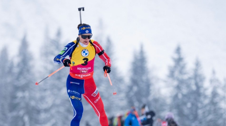 Biathlon: Julia Simon remporte la poursuite à Hochfilzen, sa 2e victoire de la saison