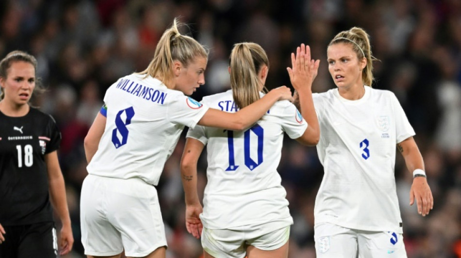 Euro féminin: les Lionnes anglaises sont lâchées