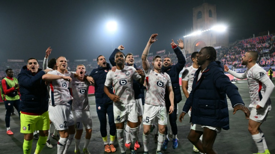 Foot/C1: la jeunesse lilloise flamboyante s'impose à Bologne (2-1) et fonce vers les barrages