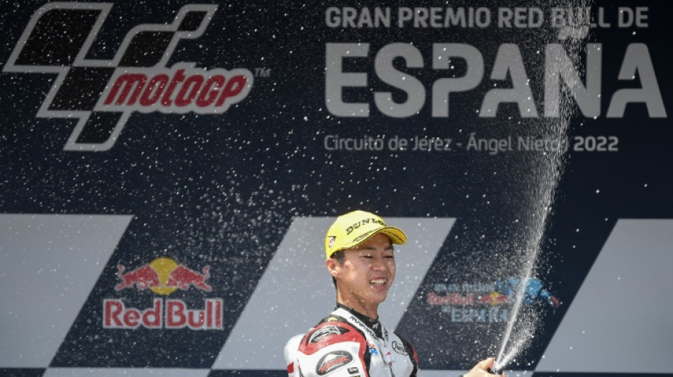 Ogura leads from start to finish for long-awaited win in Spain Moto2