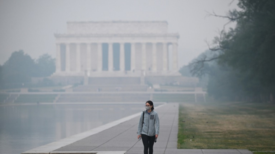 US cities shrouded in toxic haze as reinforcements reach Canada wildfires