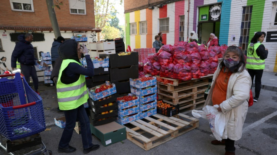 En Espagne, les "files de la faim" gonflées par l'inflation