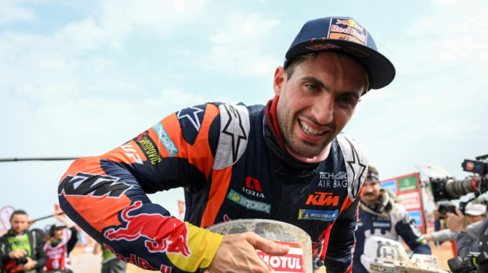 El argentino Kevin Benavides gana el Rally Dakar de motos por segunda vez