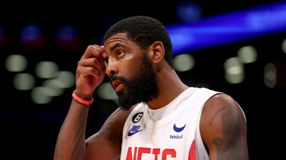 NBA: Kyrie Irving rejette "l'étiquette d'antisémite" et "respecte toutes les religions"