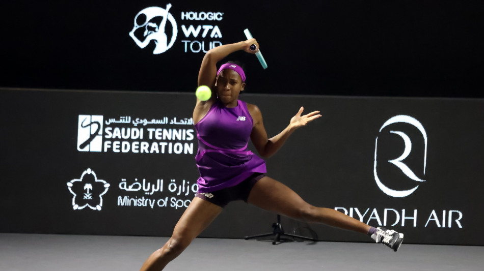 Tennis: americana Gauff vince Wta Finals, battuta cinese Zheng