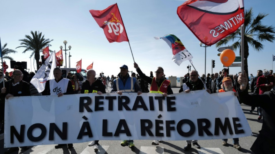 Retraites: les opposants à la réforme dans la rue pour la 7e fois samedi avant une semaine cruciale