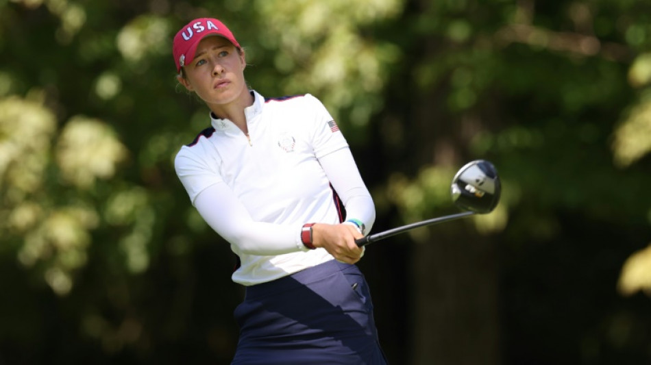 No.1 Korda opens Solheim Cup for USA versus Hull and Henseleit