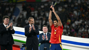 Rodri, da Espanha, é eleito Melhor Jogador da Eurocopa-2024