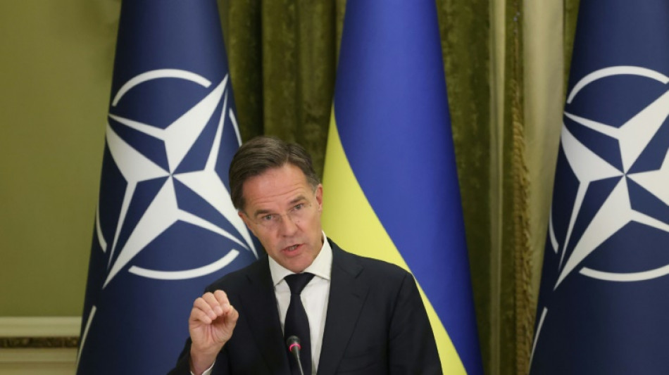 Neuer Nato-Generalsekretär Rutte zu Besuch in Kiew eingetroffen