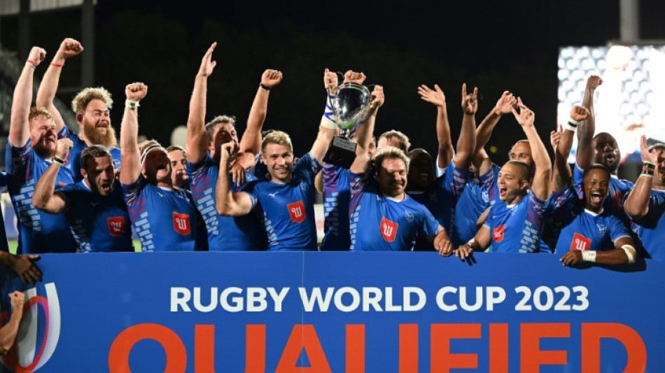 Rugby: La Namibie qualifiée pour le Mondial-2023