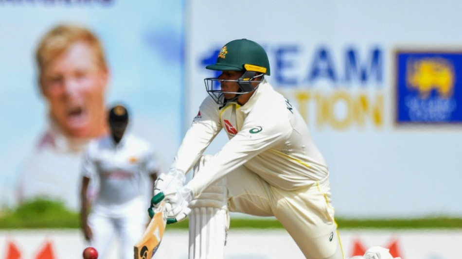 Khawaja hits 71 as Australia take lead in Galle Test