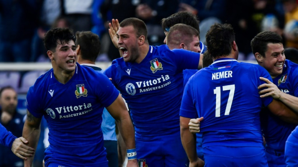 Rugby: exploit de l'Italie, qui bat l'Australie pour la 1re fois