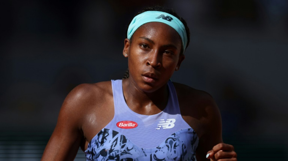 Gauff in 'peace, end gun violence' message at French Open