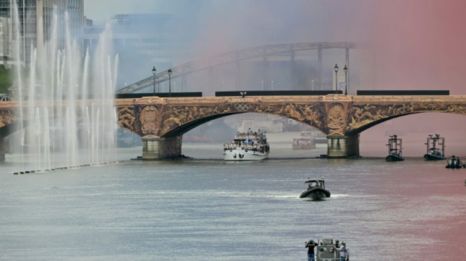 Olympic opening ceremony under way on River Seine