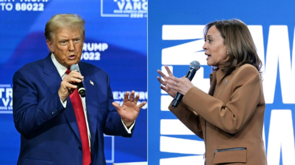 Harris, Trump head west in US election race countdown