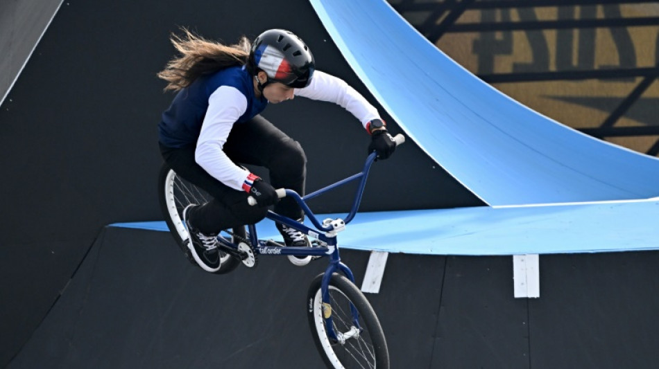 JO-2024: Sérignan, inattendu tremplin pour le BMX Freestyle français