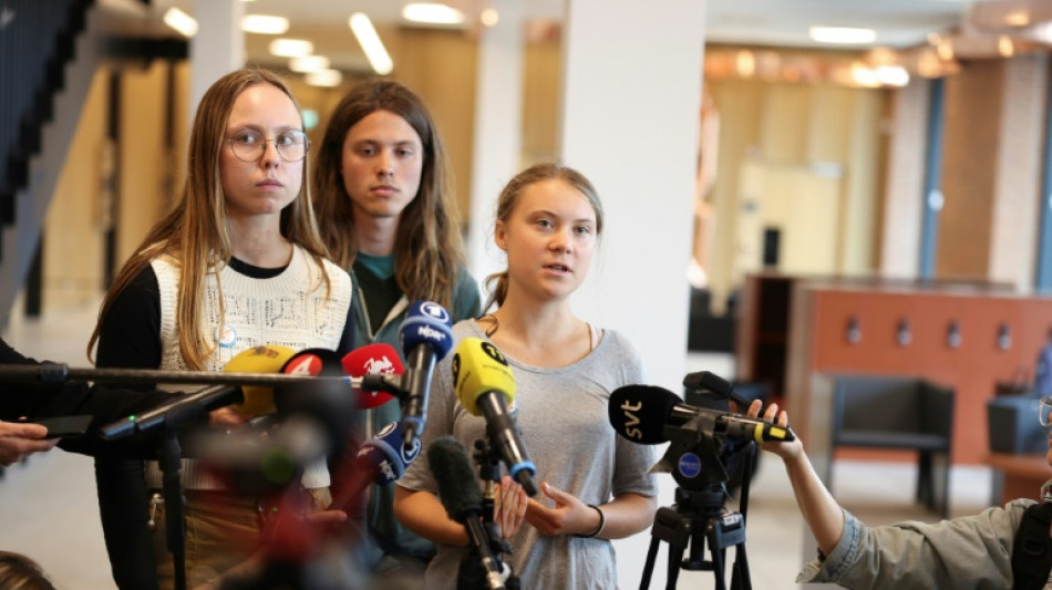 Activista sueca Greta Thunberg, condenada a una multa por desobedecer a la policía