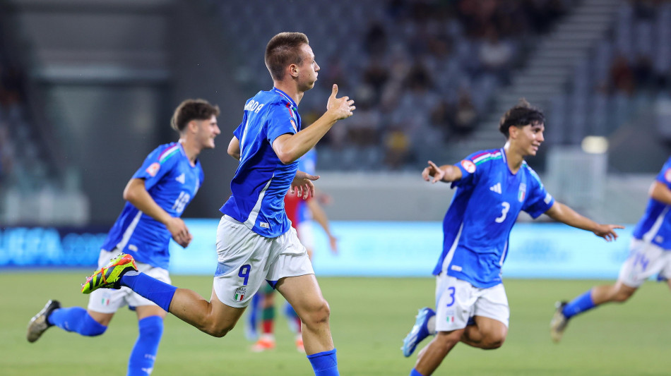 Europei U.17: 3-0 al Portogallo, Italia campione