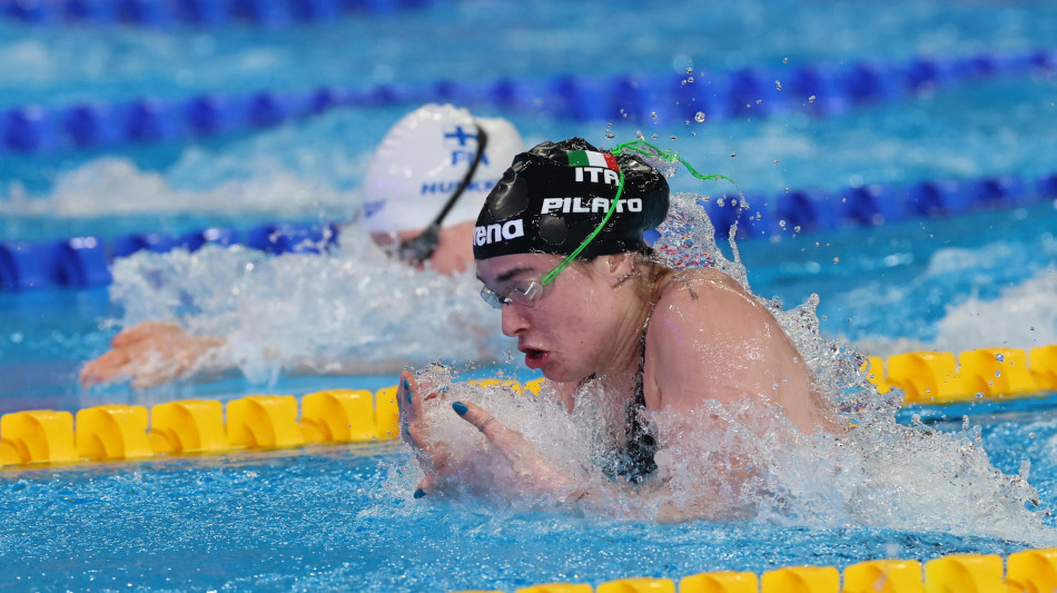 Nuoto: Settecolli; record italiano per Pilato nei 100m rana