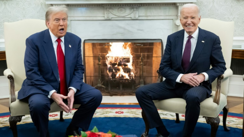 Biden e Trump têm reunião cordial na Casa Branca