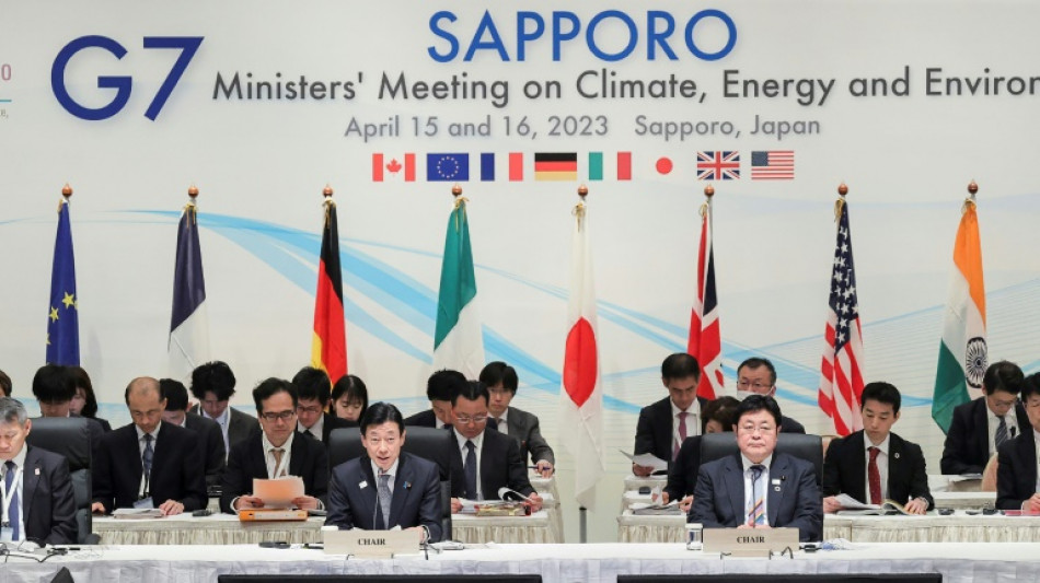 G7 faces pressure on fossil fuels at Japan climate talks