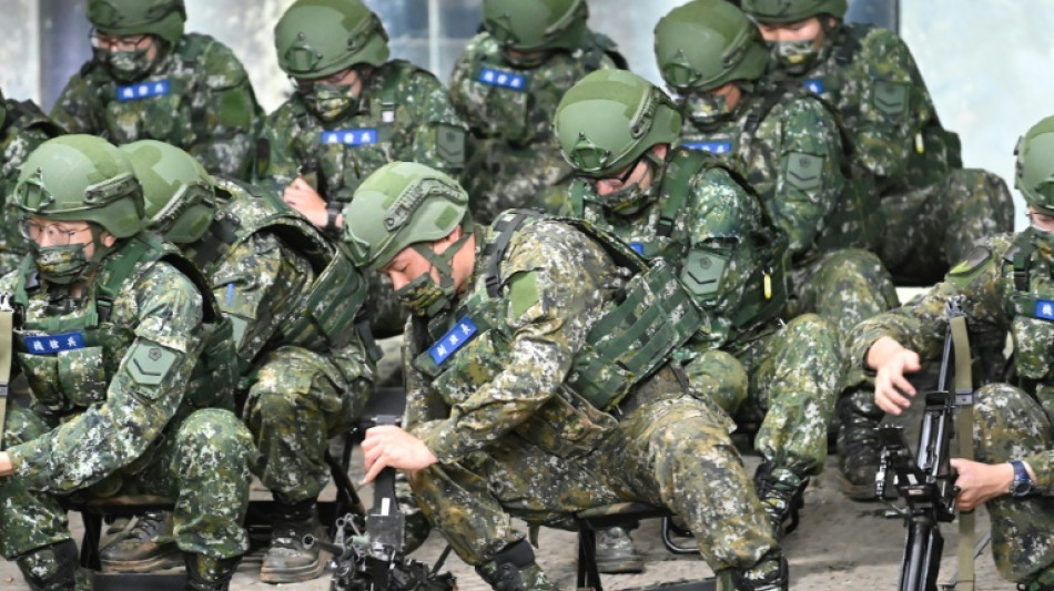 Taiwan entrena a reservistas bajo la amenazante sombra de la invasión a Ucrania