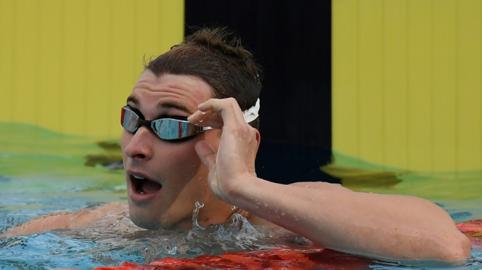 Euro de natation: à Rome, Grousset et Bonnet se satisfont de l'argent