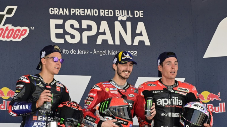 Francesco Bagnaia conquista el GP de España de MotoGP por delante de Quartararo