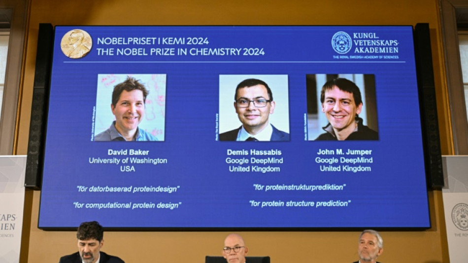 Nobel winners hope protein work will spur 'incredible' breakthroughs