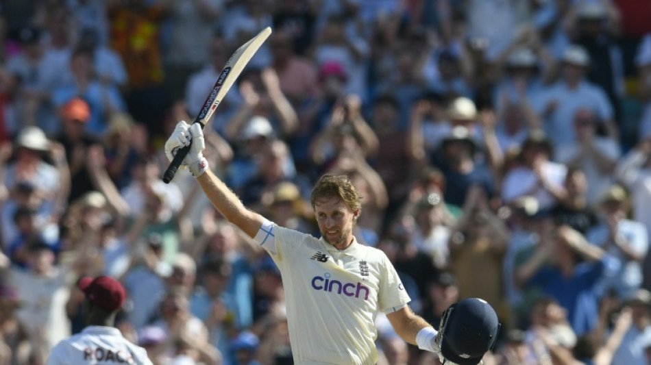 Root century puts England in command against West Indies