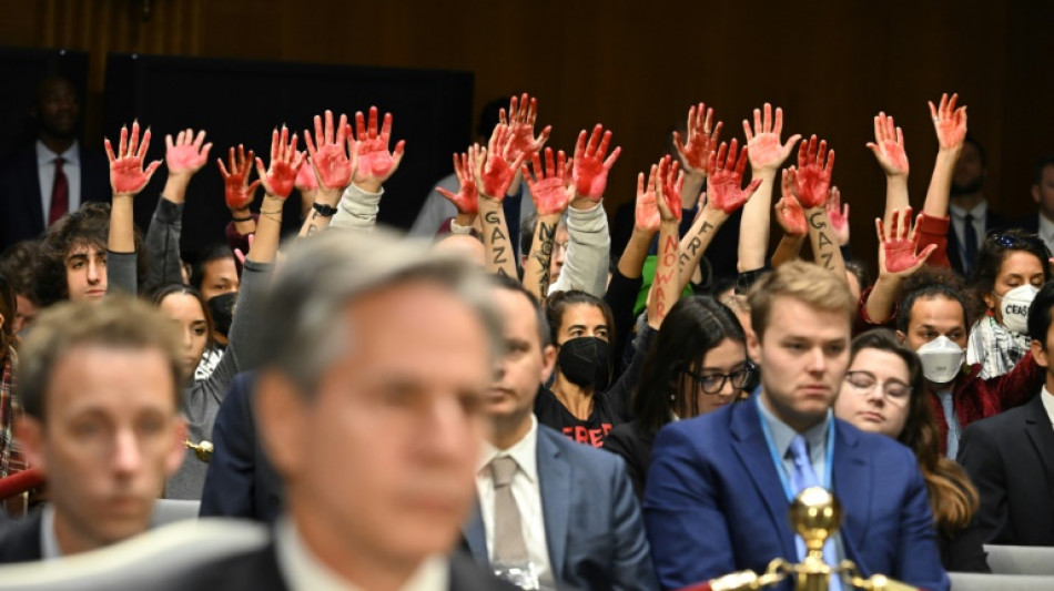 "Salven a los niños de Gaza", gritan los manifestantes en Congreso de EEUU 