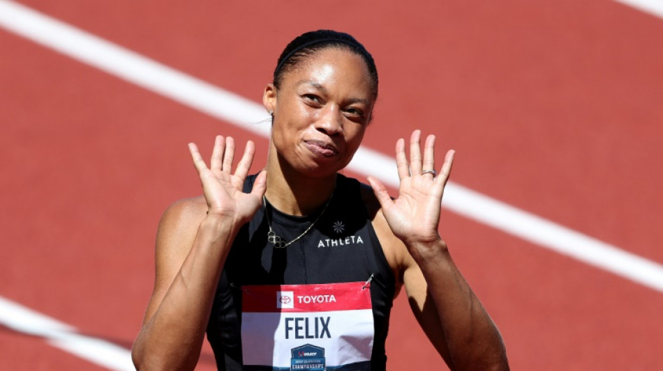 Mondiaux d'athlétisme: les adieux de Felix, temps fort du premier jour