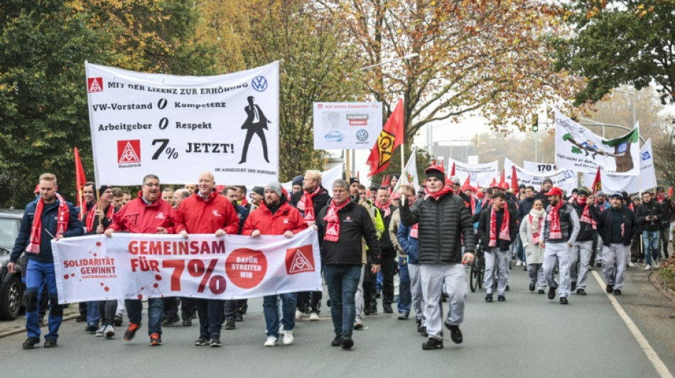 Verhandlung für Pilotabschluss in der Metallindustrie in Hamburg 