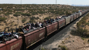 Más de un millar de migrantes arriban en tren a la frontera con EEUU