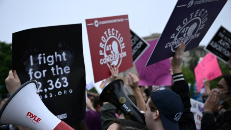 On both sides of US abortion debate, protesters vow to 'fight'