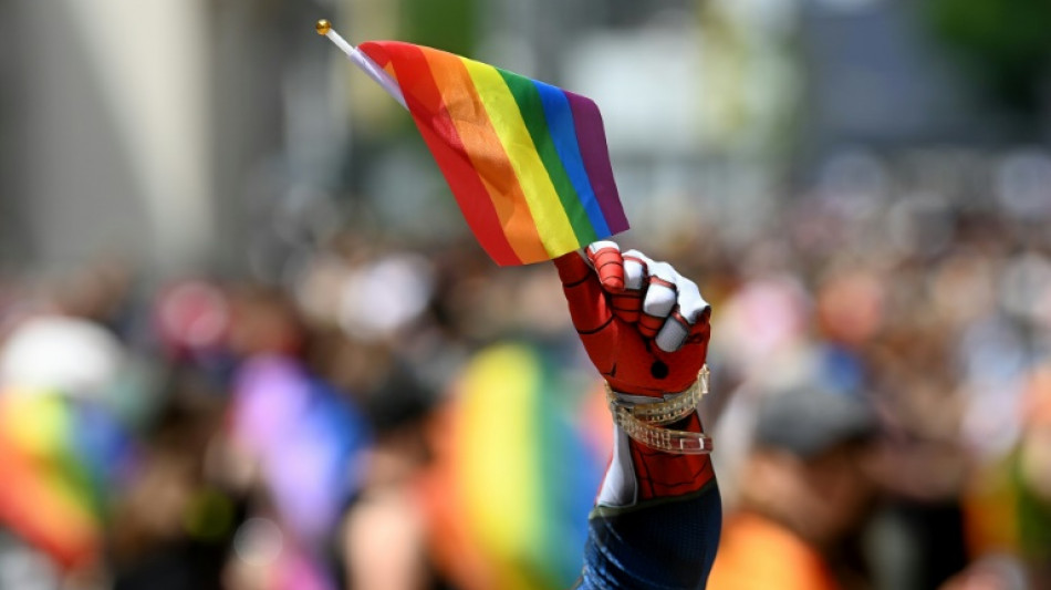 Regenbogen-Zebrastreifen in Wiesbaden erneut mit schwarzer Farbe besprüht