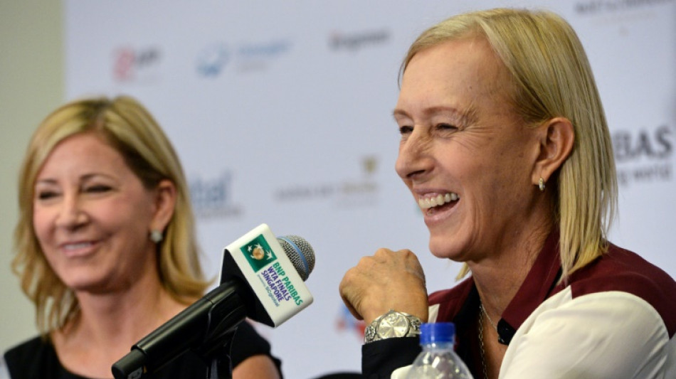 Evert y Navratilova rechazan la candidatura saudí para albergar el WTA Finals