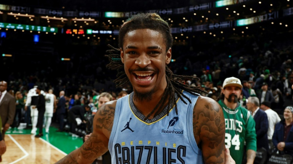 NBA: Ja Morant s'envole, Memphis bat Boston