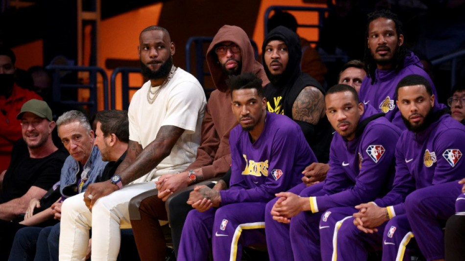 NBA: les Lakers au devant d'une énorme désillusion