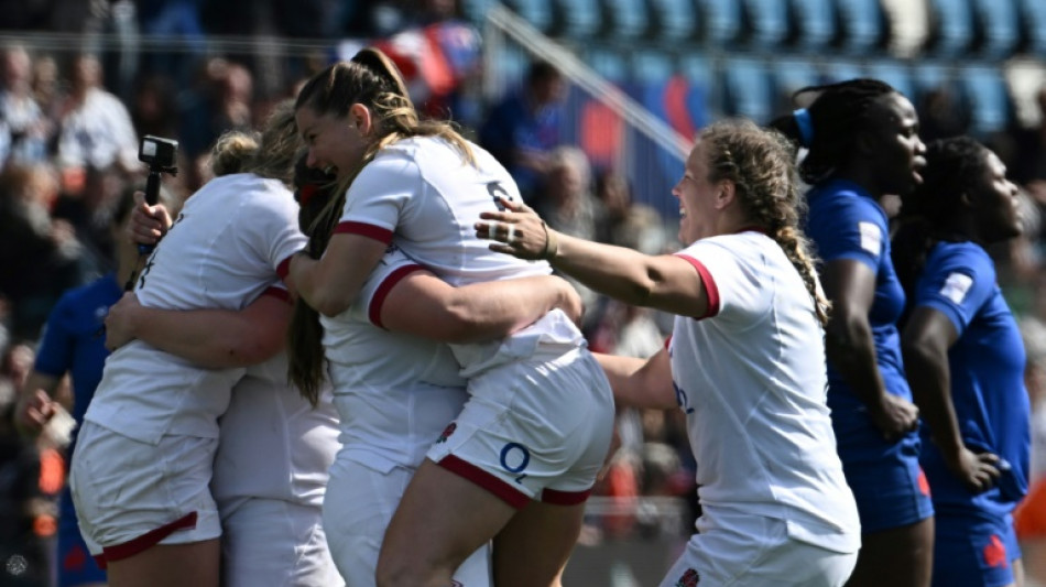 Rugby: la France battue (24-12) par l'Angleterre, qui remporte le Tournoi des six nations féminin