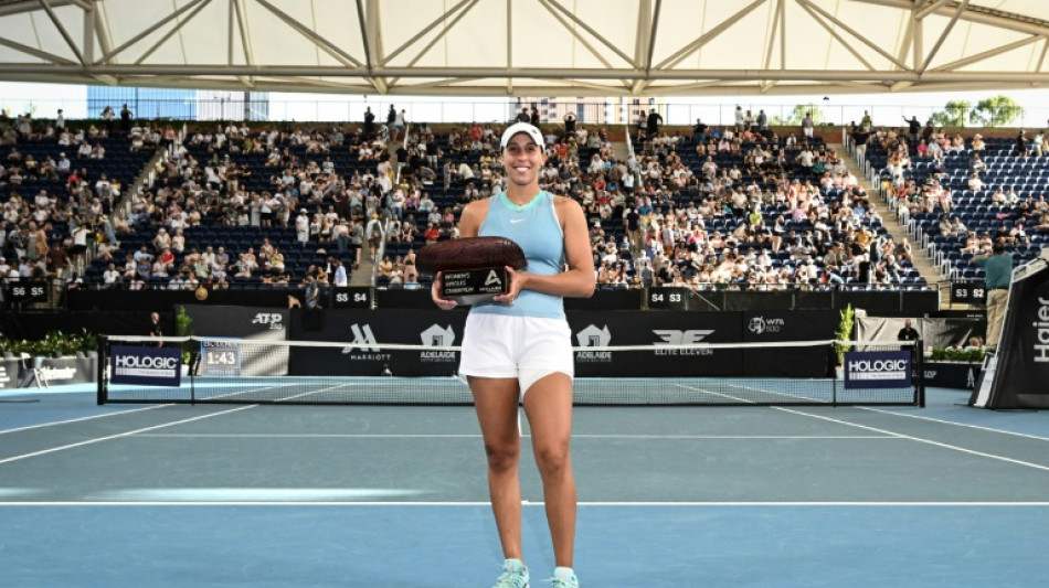 Auger-Aliassime and Keys take out Adelaide titles ahead of Melbourne