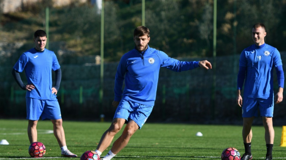 "Pas de place pour la politique": les footballeurs serbes heureux de jouer en Albanie 