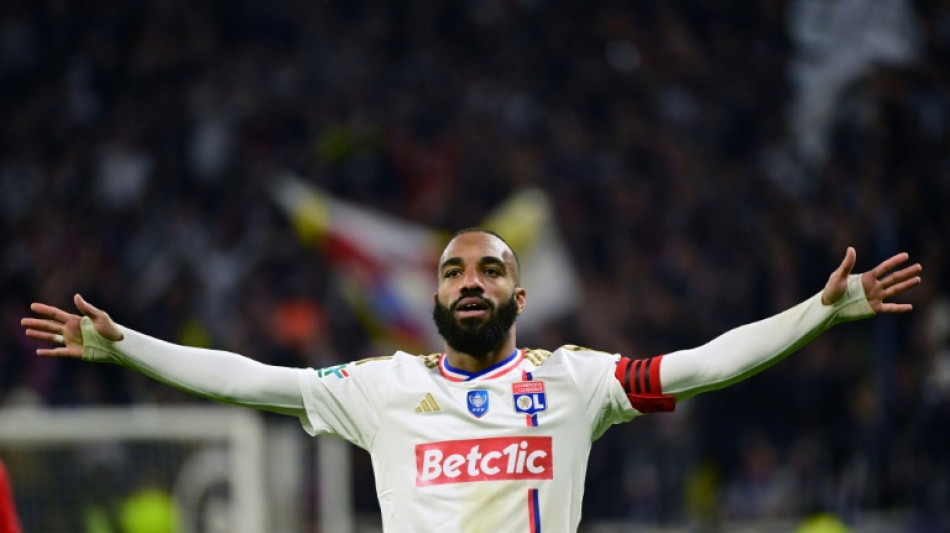 Lacazette fires Lyon into French Cup final