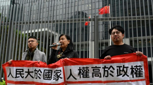 Inusual protesta en Hong Kong contra nueva ley de seguridad nacional