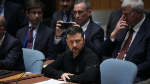 Russia 'can only be forced into peace," Zelensky tells UN