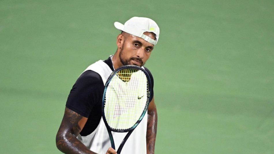 Tennis: Kyrgios forfait pour le tournoi ATP d'Atlanta