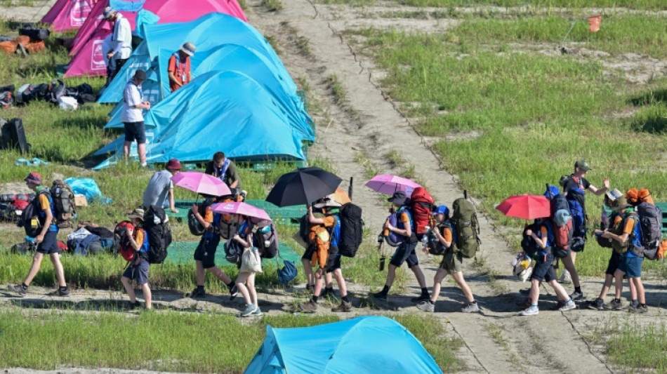 La fête mondiale des scouts confrontée en Corée du Sud à ses plus grands défis en 100 ans