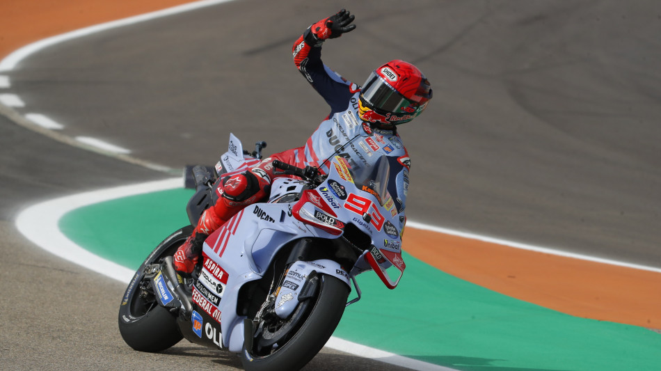 MotoGp: Aragon; Marc Marquez in pole, 3/o Bagnaia