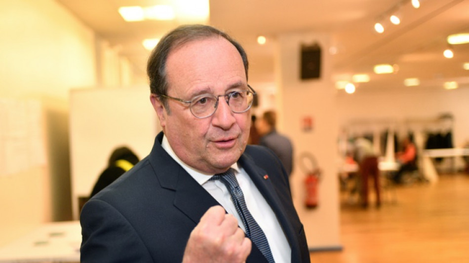Frankreichs Ex-Präsident Hollande warnt vor "Verschwinden" der sozialistischen Partei