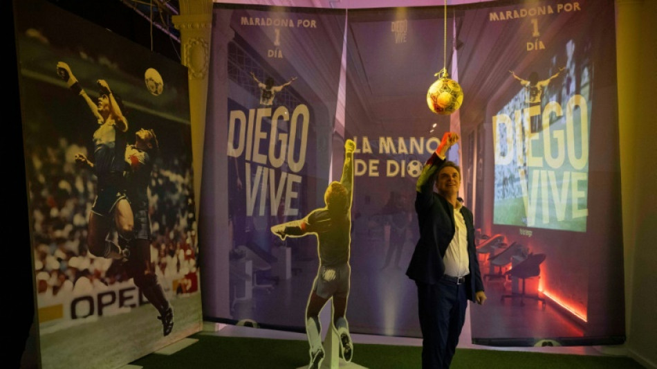 'Diego Lives': Immersive Maradona exhibit hits Barcelona